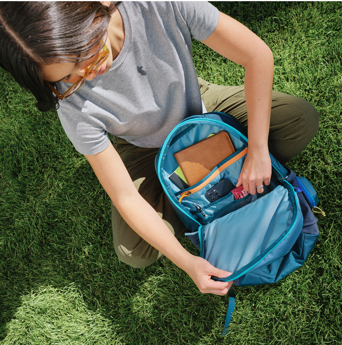 Allpa 26L Daypack - Blue Spruce/Abyss - US 9966