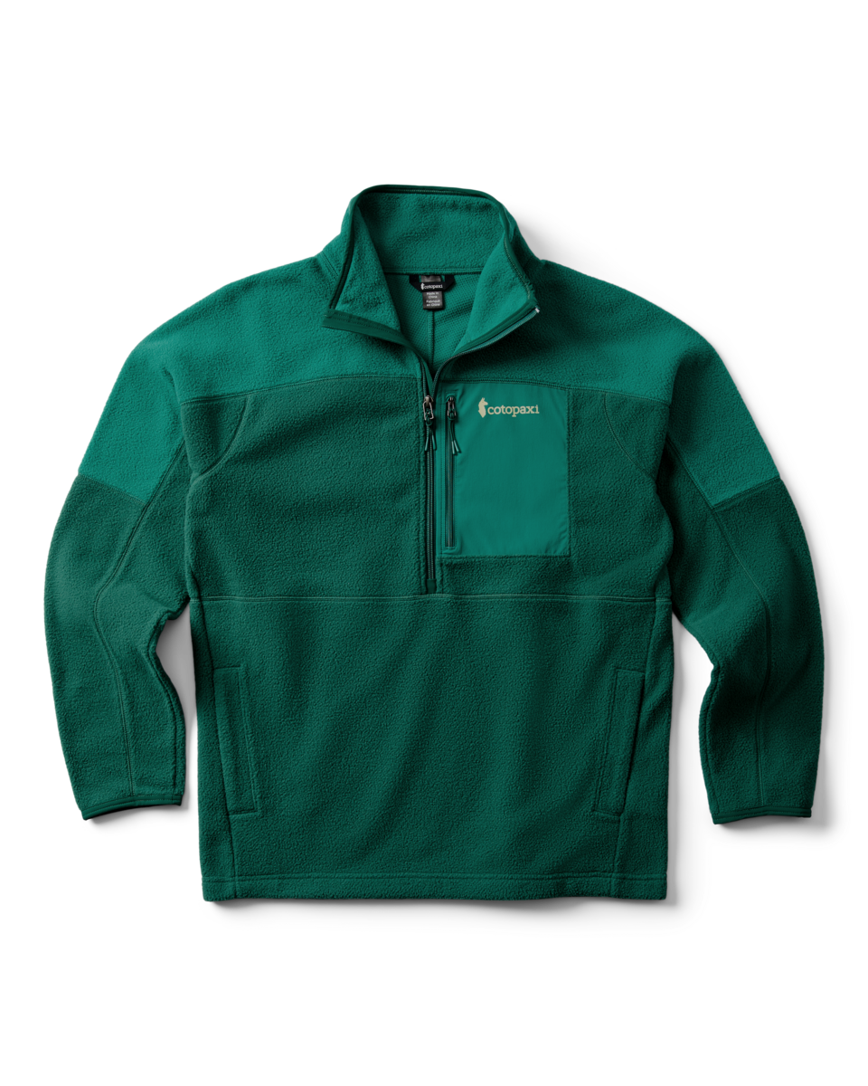 Abrazo Fleece Half-Zip Jacket - Men's - Malachite/Kale - US 5790