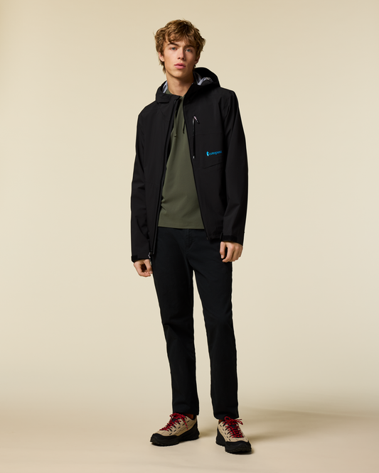 Impermeo 3L Hooded Shell Jacket - Men's - Cotopaxi Black - US 9923