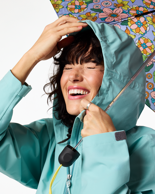 Cielo Rain Jacket - Women's - Tide Pool/Surf - US 8301