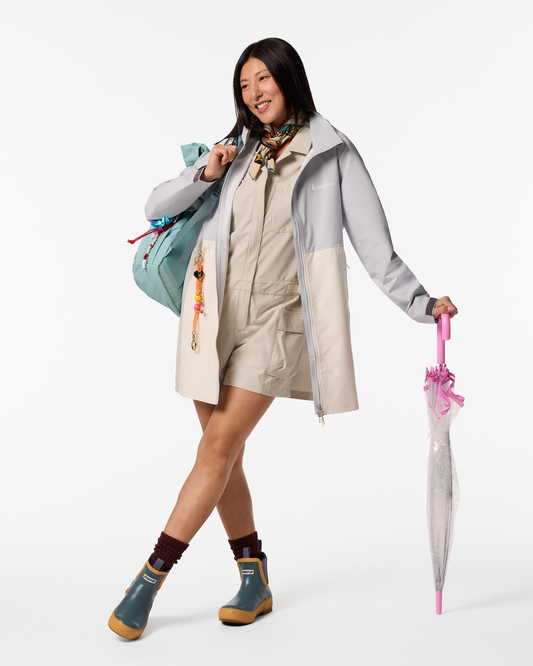 Cielo Rain Trench - Women's - Vapor/Chalk - US 2182