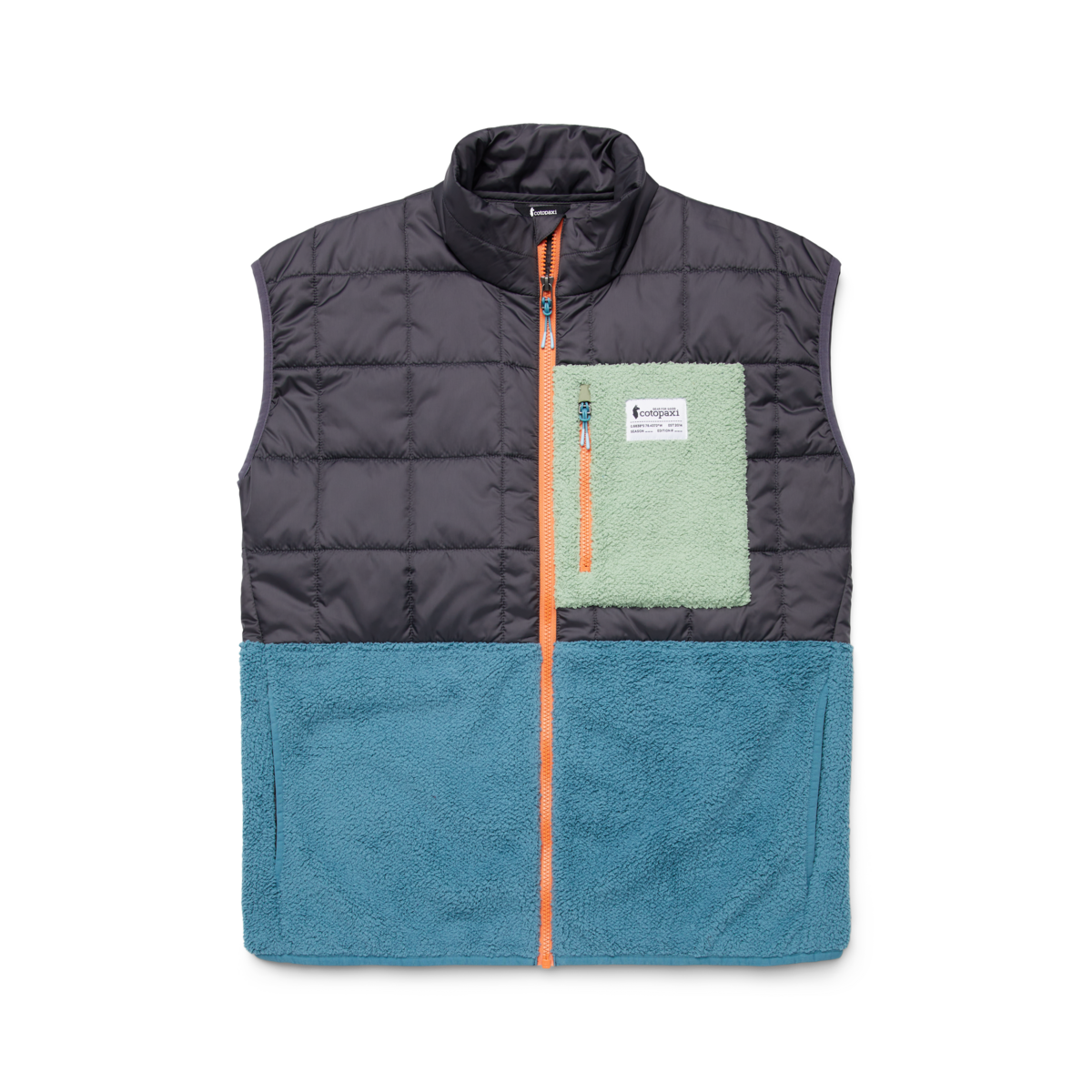 Trico Hybrid Vest - Men's - Graphite/Blue Spruce - US 4873