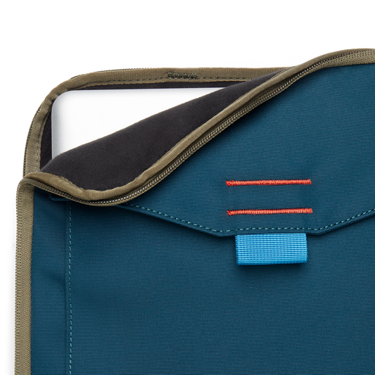 16" Laptop Sleeve - Cada Día - Abyss/Lake - US 2905