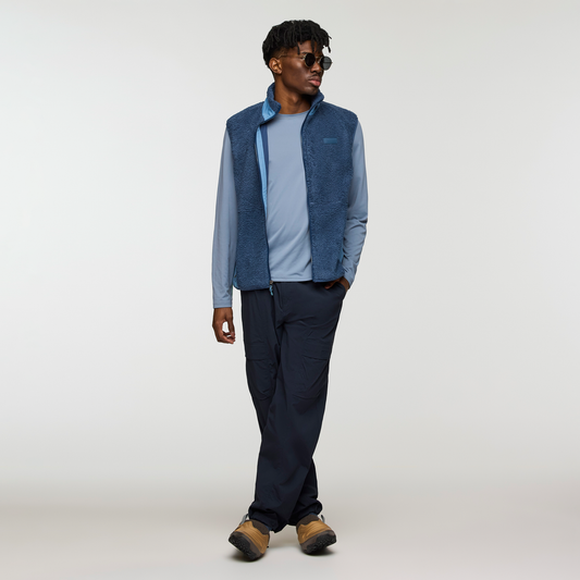 Bacano Fleece Vest - Men's - Deep Sea/Fjord - US 8552