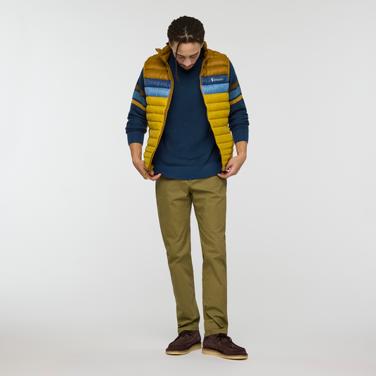 Fuego Down Vest - Men's - Bronze/Gold - US 2724