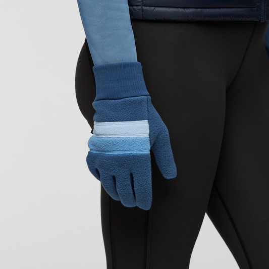 Teca Fleece Gloves - Deep Sea - US 2271