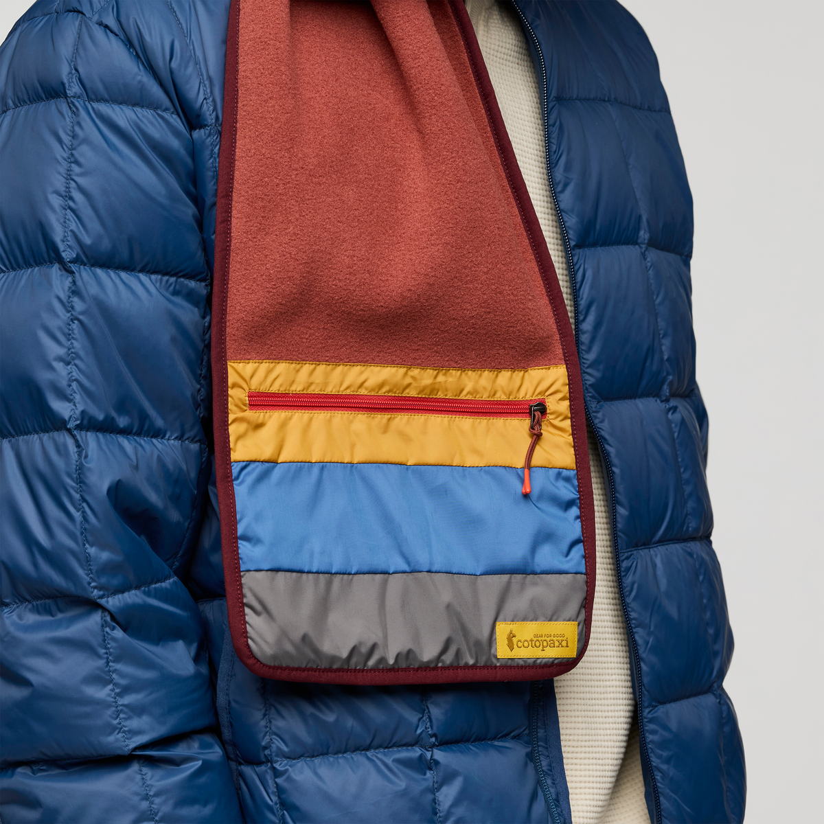 Teca Fleece Scarf - Nutmeg - US 8904