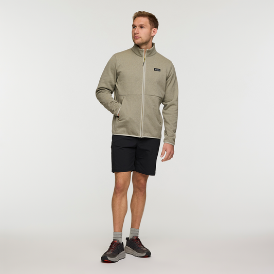 Envo Fleece Full-Zip Jacket - Men's - Heather Pebble - US 6044