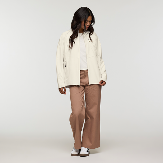 Impermeo 3L Hooded Shell Jacket - Women's - Cotopaxi Bone - US 5117