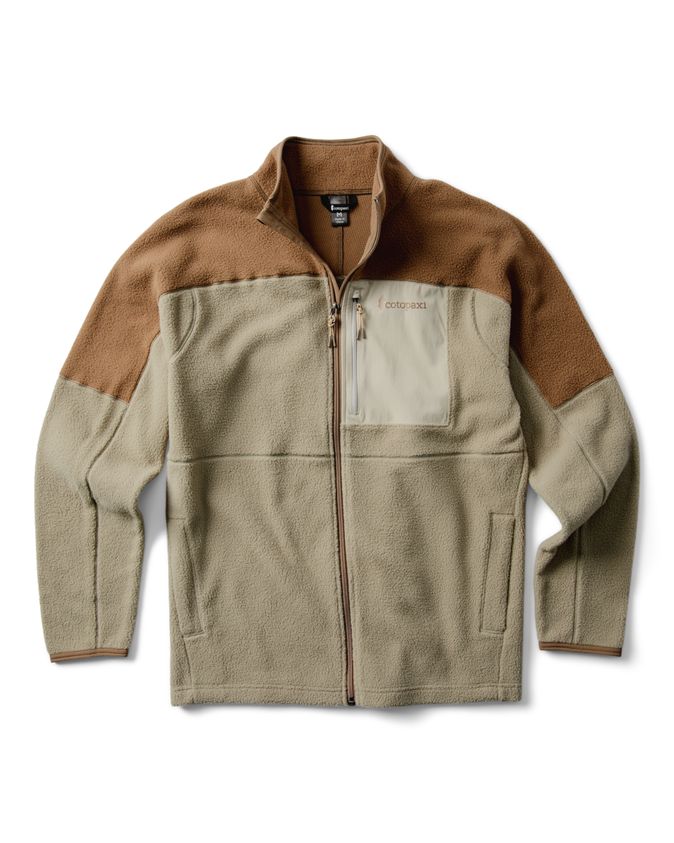 Abrazo Fleece Full-Zip Jacket - Men's - Dune/Stone - US 4995