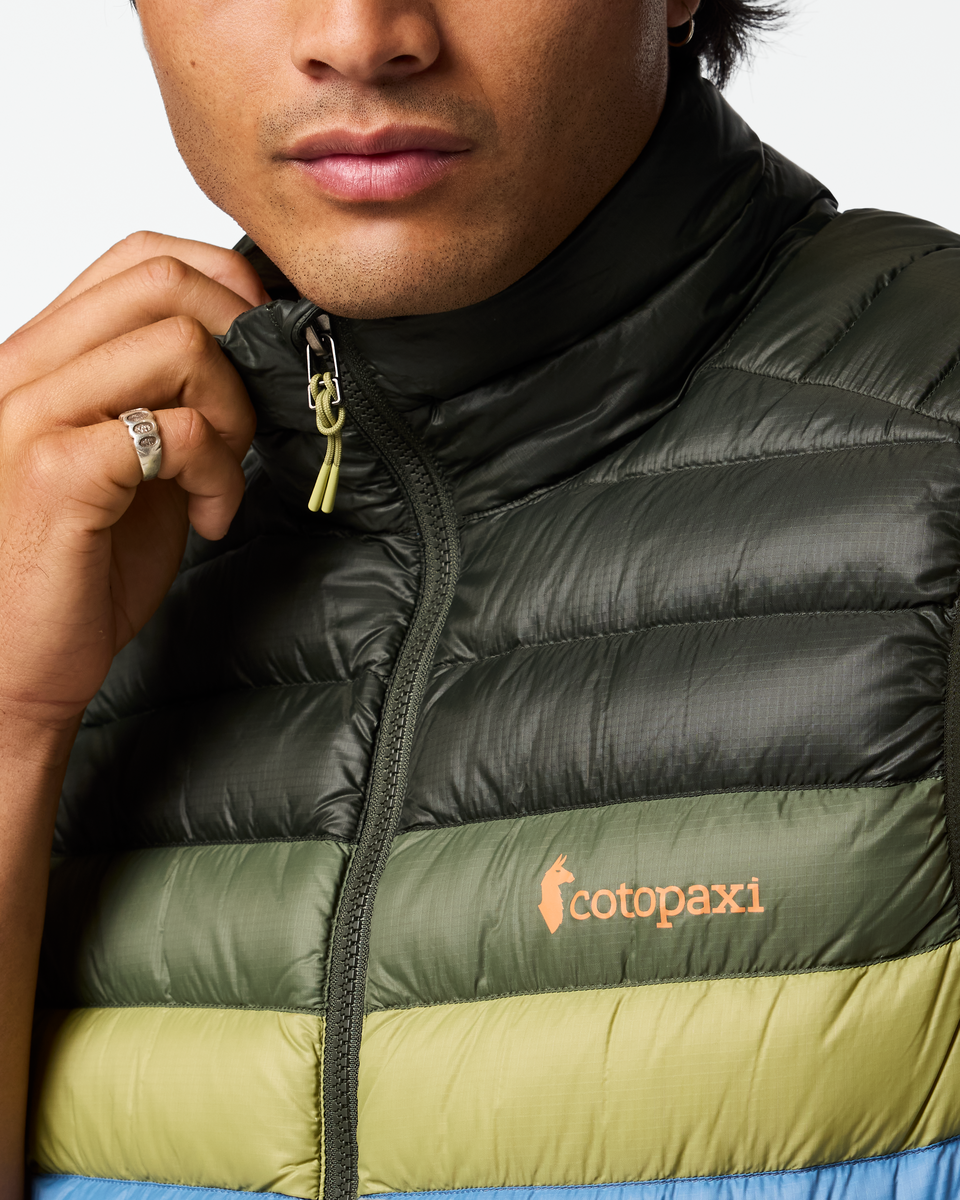 Fuego Down Vest - Men's - Woods Stripes - US 4115