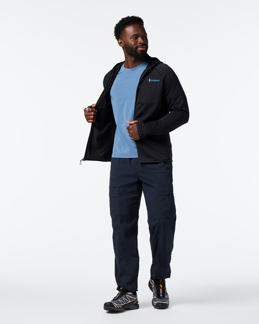 Otero Fleece Full-Zip Hooded Jacket - Men's - Cotopaxi Black - US 4648