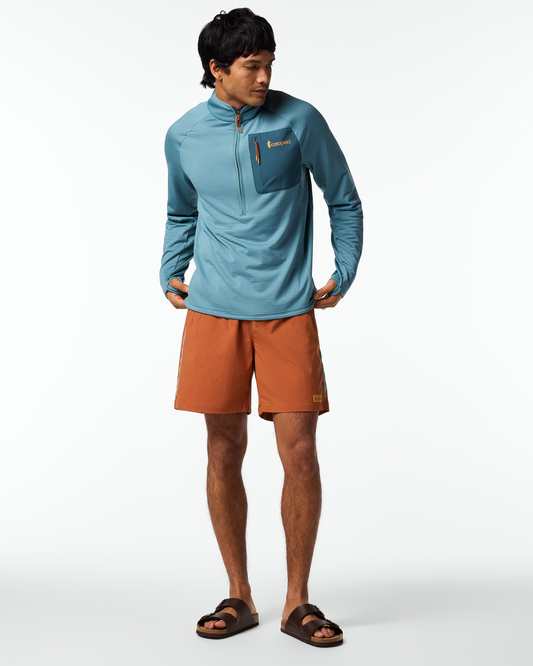Otero Fleece Half-Zip Pullover - Men's - Everglade - US 6195