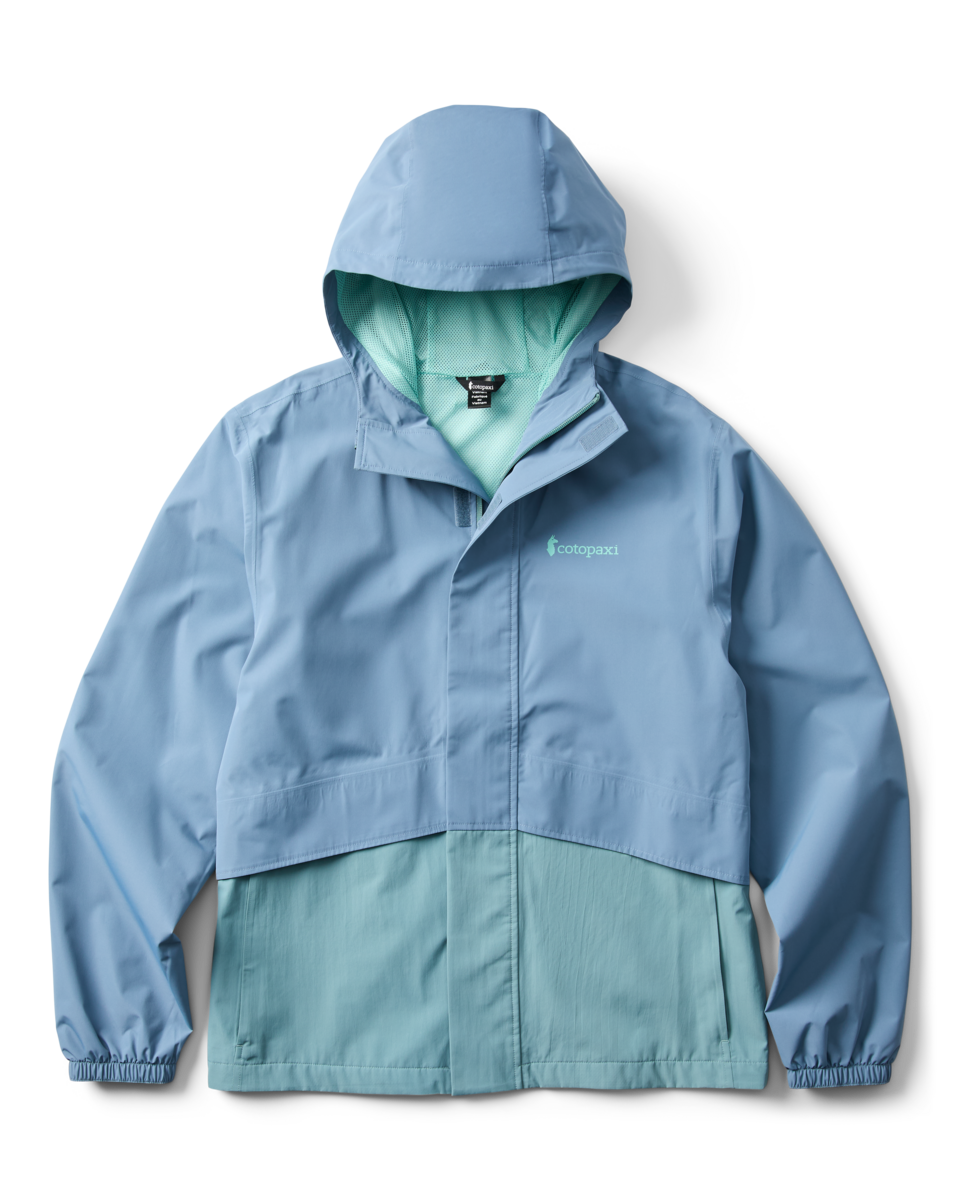 Rayu Rain Jacket - Men's - Steel Blue/Everglade - US 7867