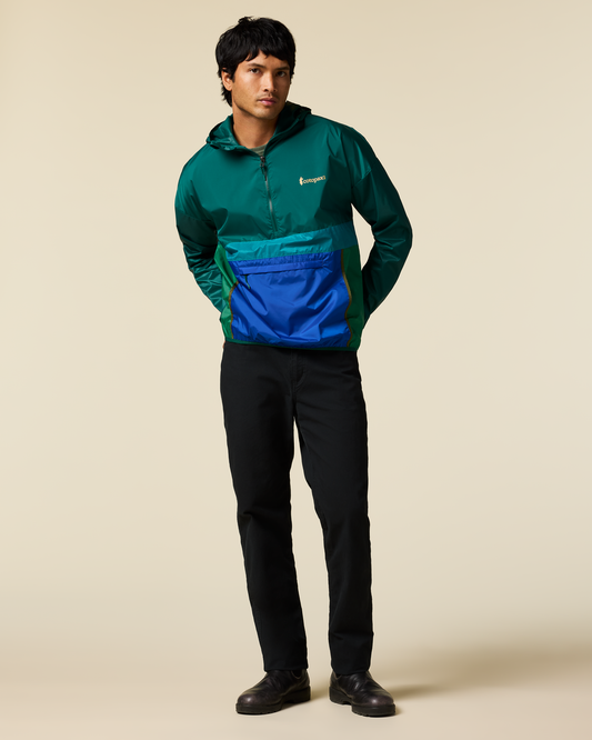 Teca Half-Zip Windbreaker - Men's - Eat More Veggies - US 8428