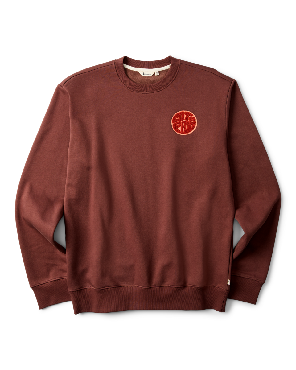 Trail To Sea Crew Sweatshirt - Men's - Sepia - US 4555