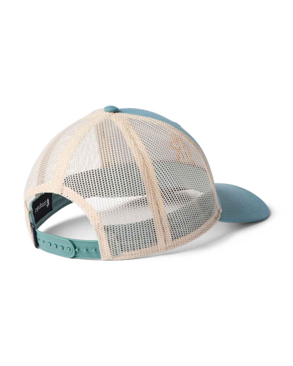 Llama Trucker Hat - Everglade - US 9893