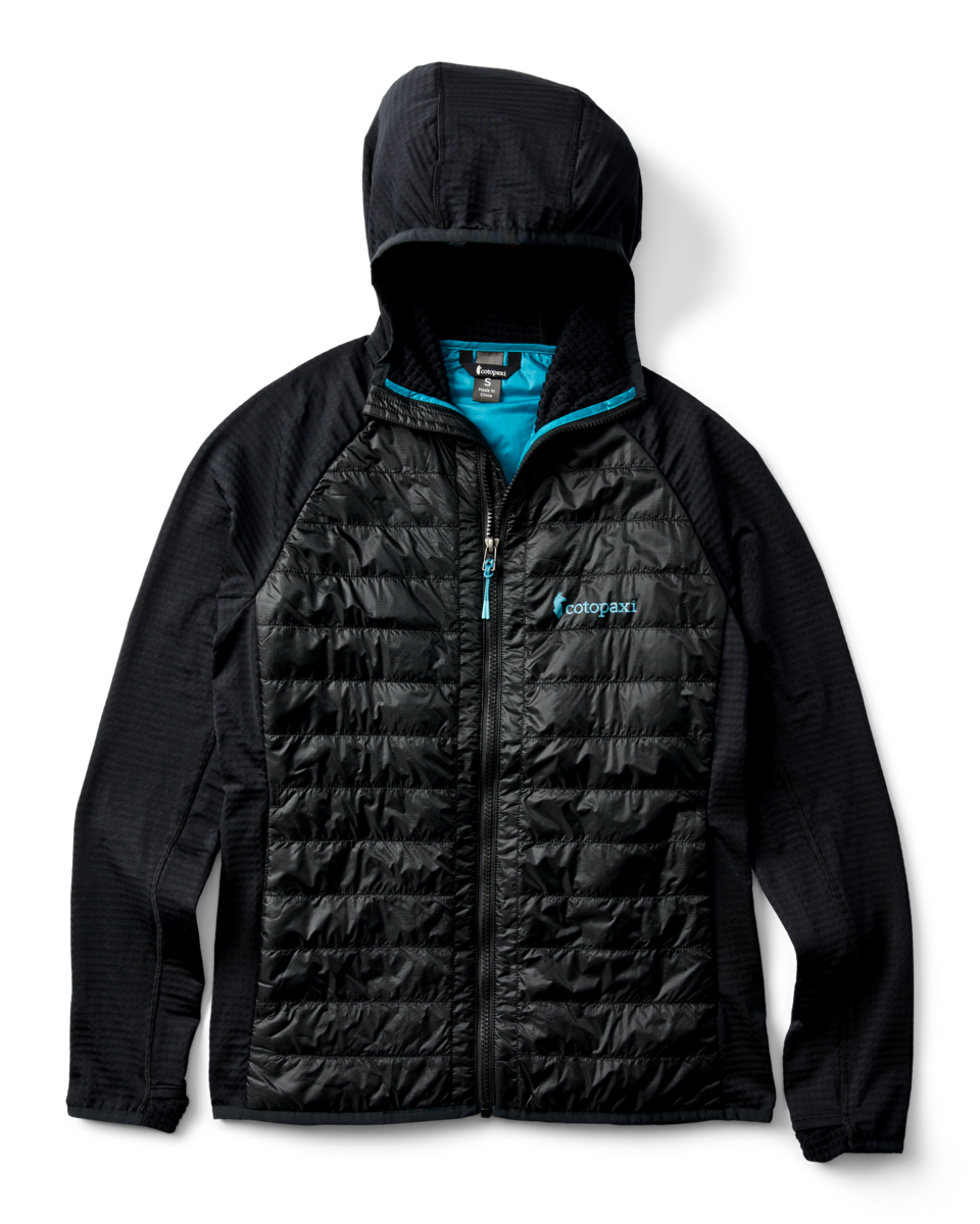 Capa Hybrid Insulated Hooded Jacket - Women's - Cotopaxi Black - US 4459