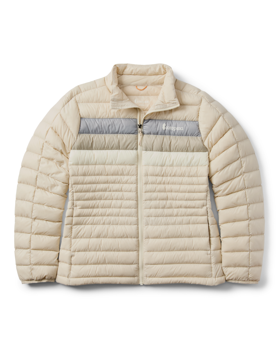 Fuego Down Jacket - Women's - Cream Stripes - US 8507