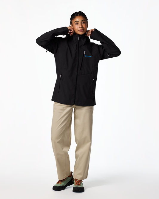 Impermeo 3L Hooded Shell Jacket - Women's - Cotopaxi Black - US 5949