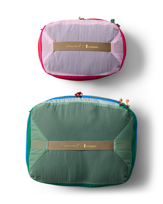 Cotopaxi X FP Movement Expandable Cubo Bundle - Powder Pink/Sterline Blue - US 7096