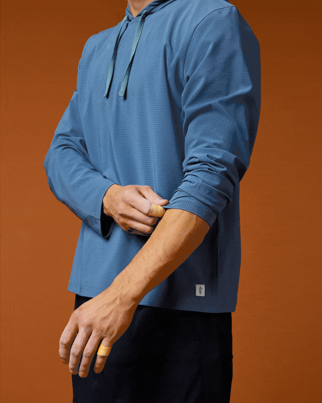 Pulso Tech Hoodie - Men's - Steel Blue - US 4300