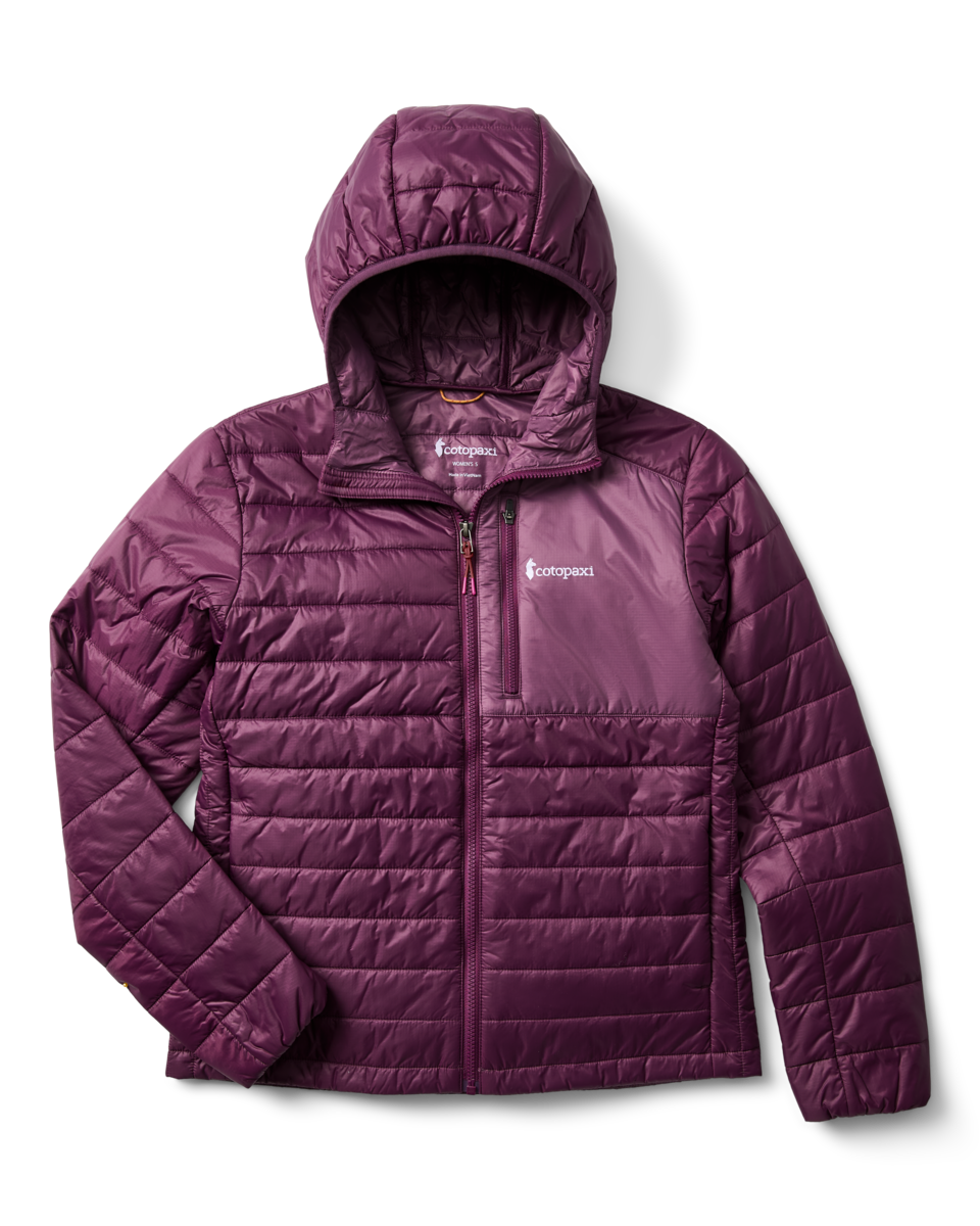 Acodo Insulated Hooded Jacket - Women's - Acai - US 9916