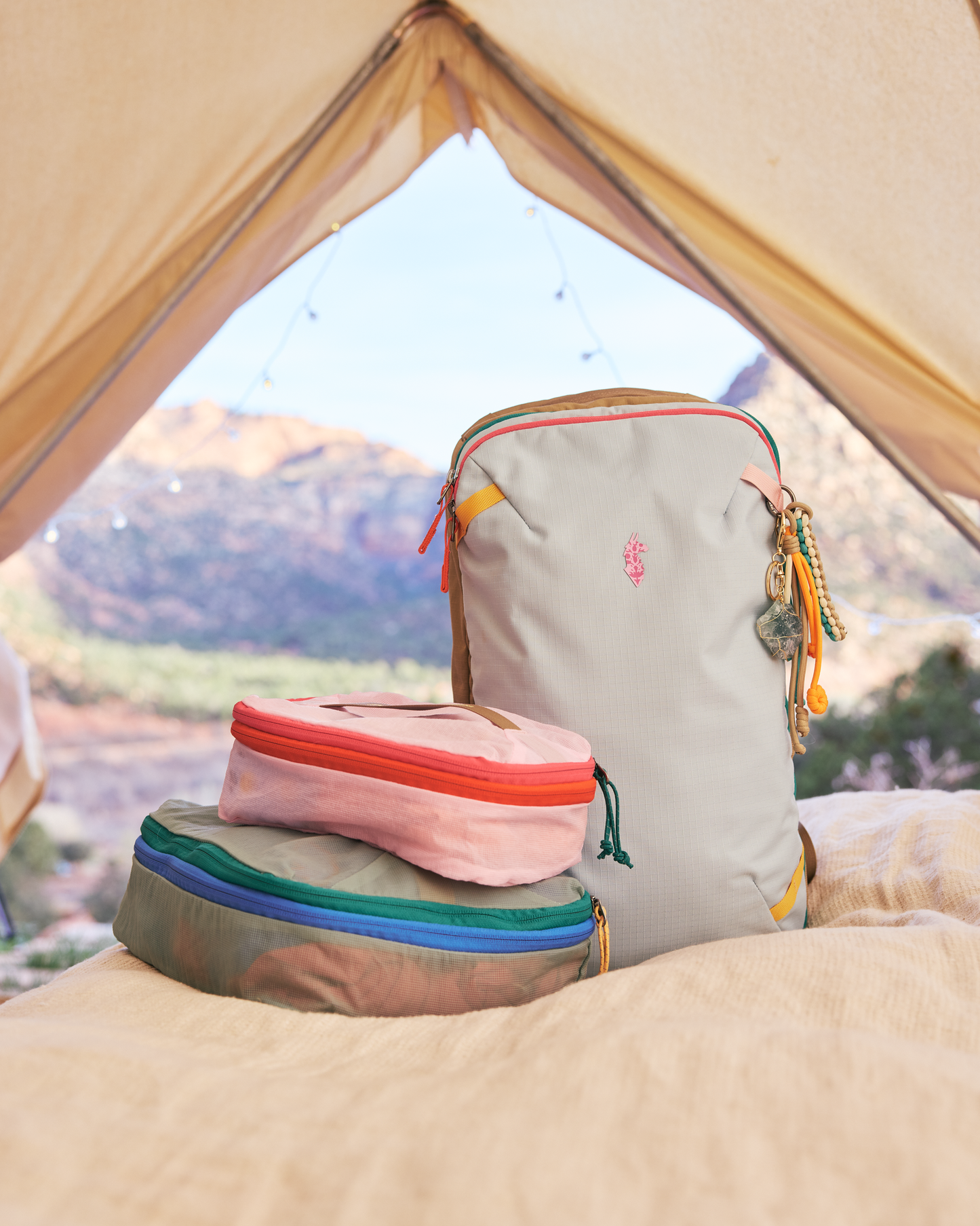 Cotopaxi X FP Movement Expandable Cubo Bundle - Powder Pink/Sterline Blue - US 7096