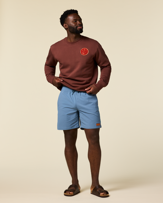 Brinco 7" Short - Solid - Men's - Steel Blue - US 7231