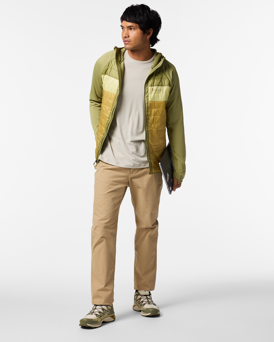 Capa Hybrid Insulated Hooded Jacket - Men's - Seed/Husk - US 2032