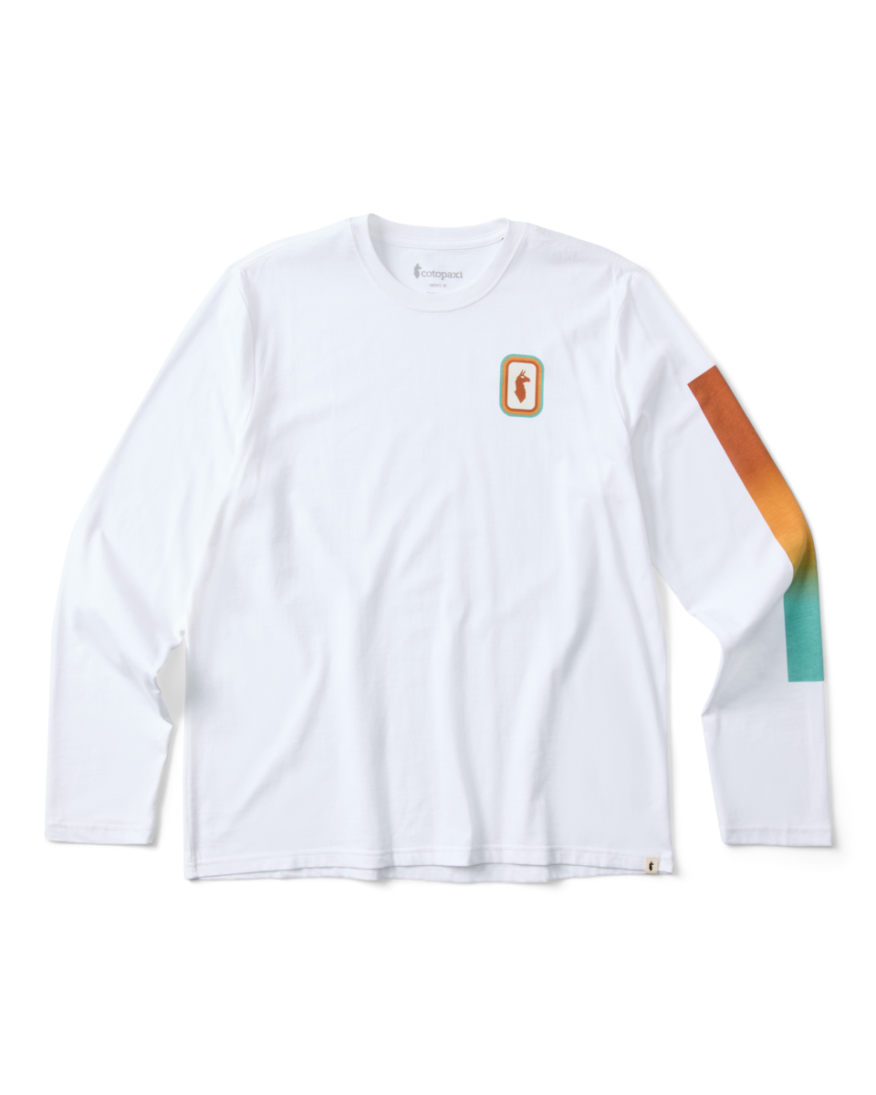 Radiant Llama Long-Sleeve T-Shirt - Men's - White - US 8916