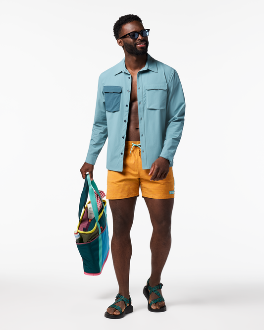 Solta Long-Sleeve Sun Shirt - Men's - Everglade - US 7504