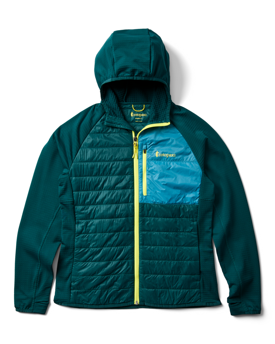 Acodo Hybrid Hooded Jacket - Women's - Deep Ocean - US 1854