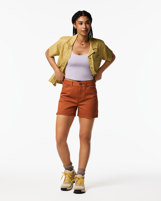 Ambato Short - Women's - Whiskey - US 5768