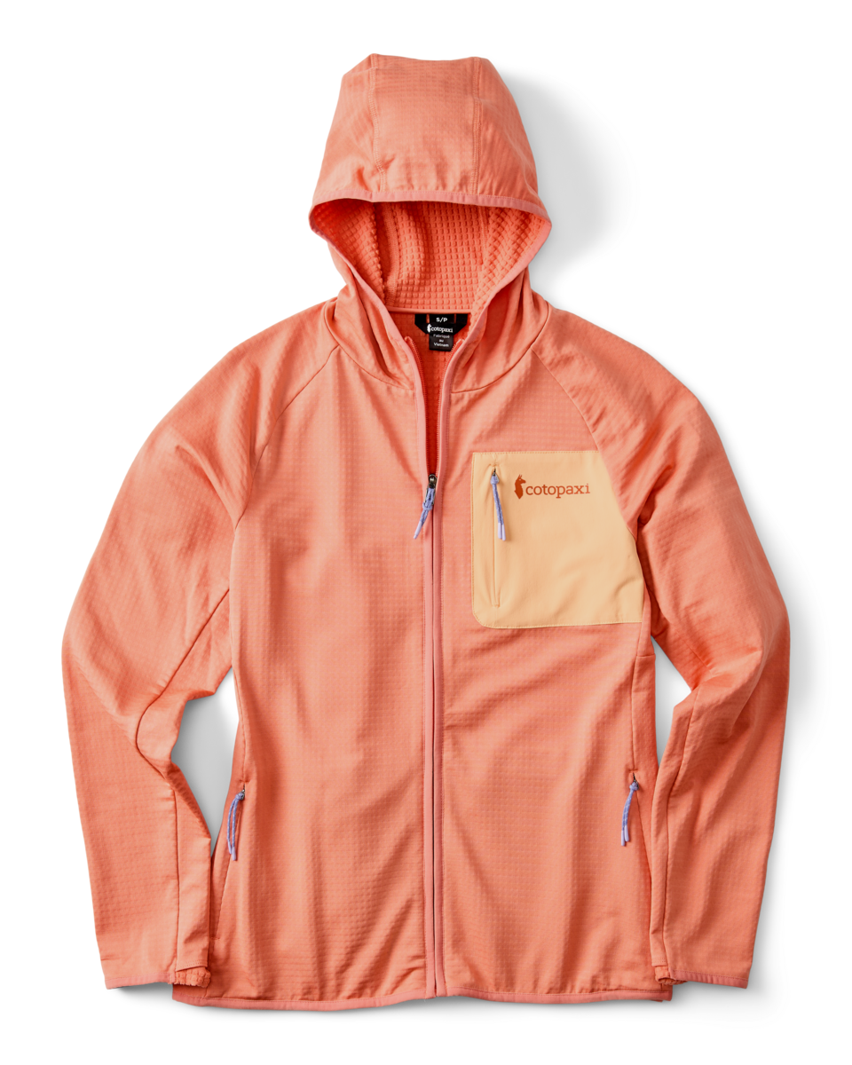 Otero Fleece Full-Zip Hooded Jacket - Women's - Grapefruit - US 3094