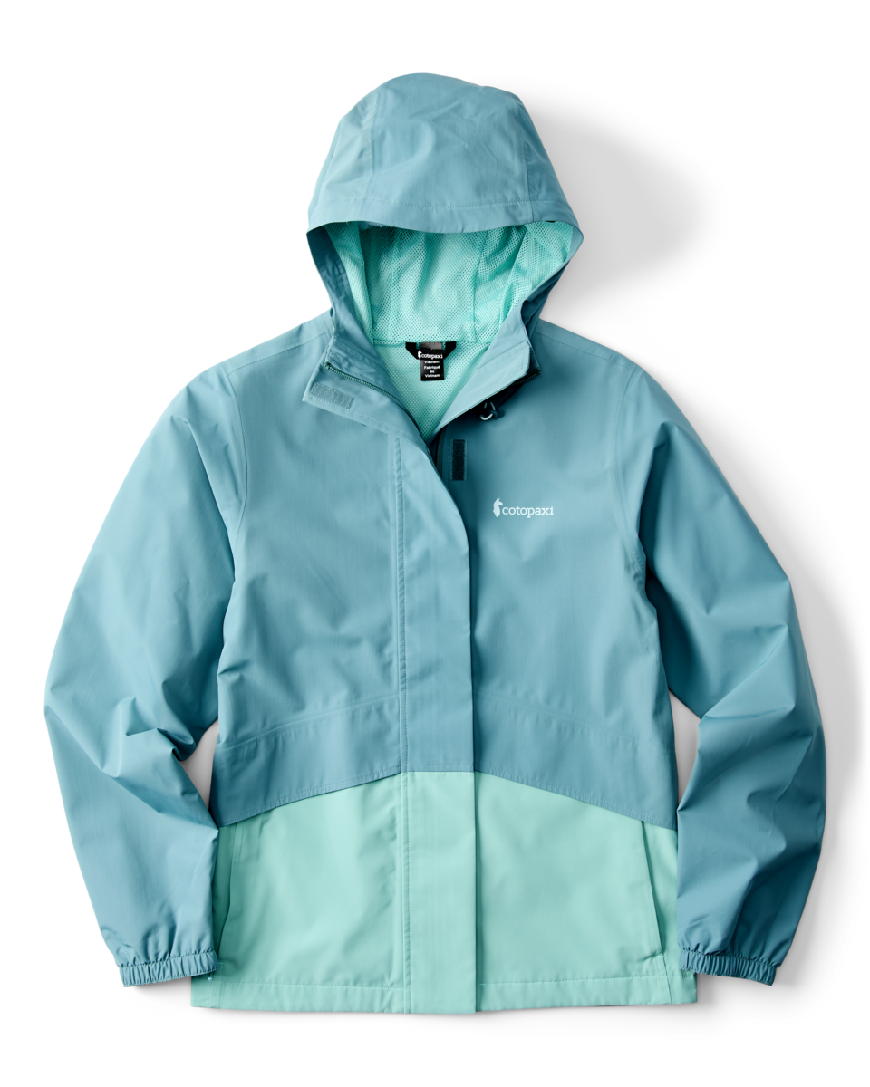 Rayu Rain Jacket - Women's - Everglade/Tide Pool - US 5794