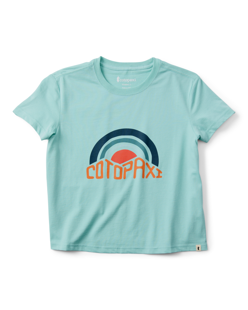 Sunset Embers T-Shirt - Women's - Tide Pool - US 9307