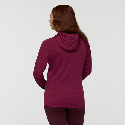 Otero Fleece Full-Zip Hooded Jacket - Women's - Blue Smoke - US 8028