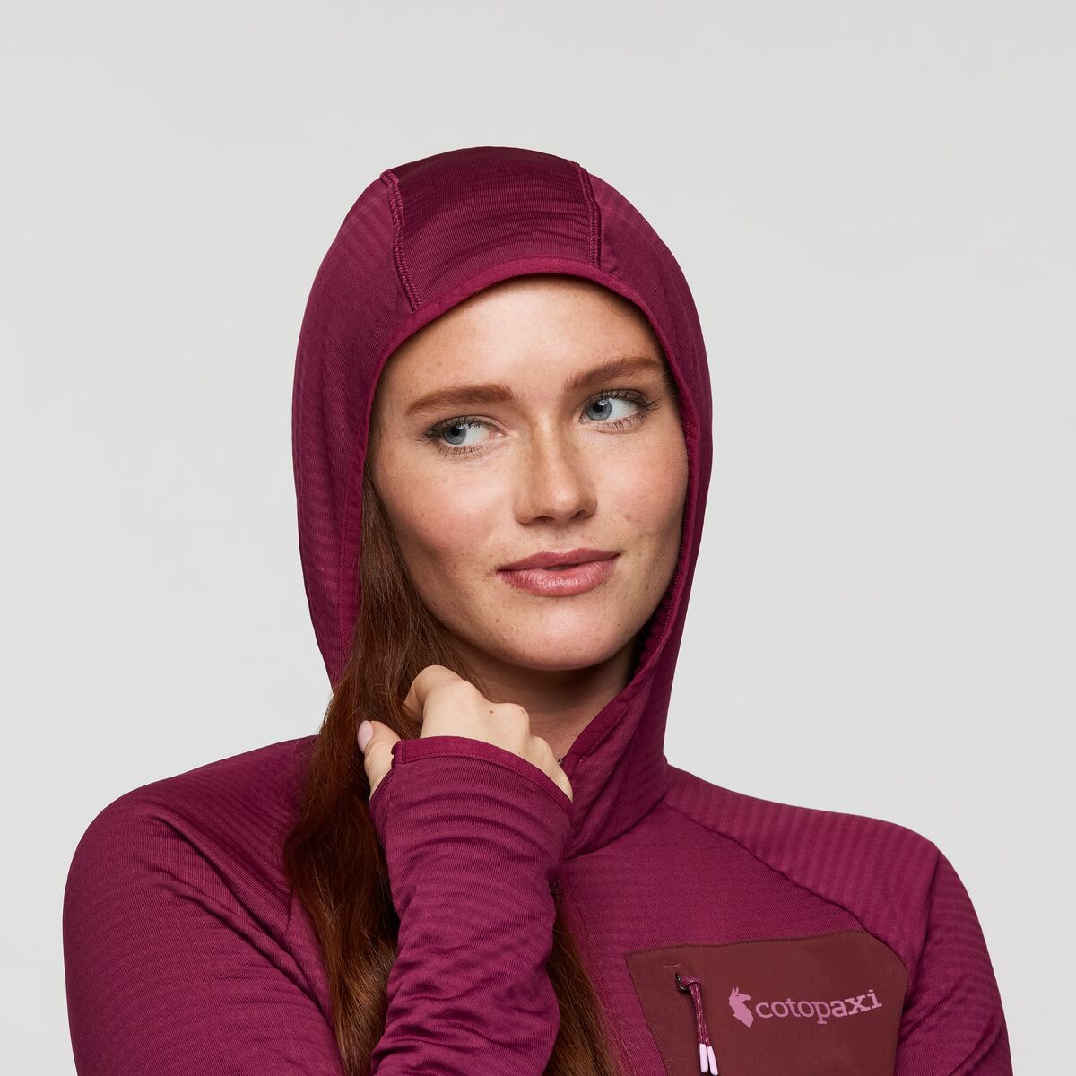 Otero Fleece Full-Zip Hooded Jacket - Women's - Blue Smoke - US 8028