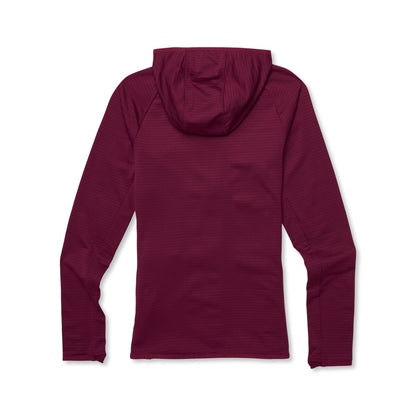 Otero Fleece Full-Zip Hooded Jacket - Women's - Blue Smoke - US 8028