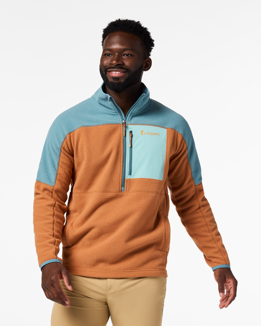Abrazo Fleece Half-Zip Jacket - Men's - Everglade/Whiskey - US 7480