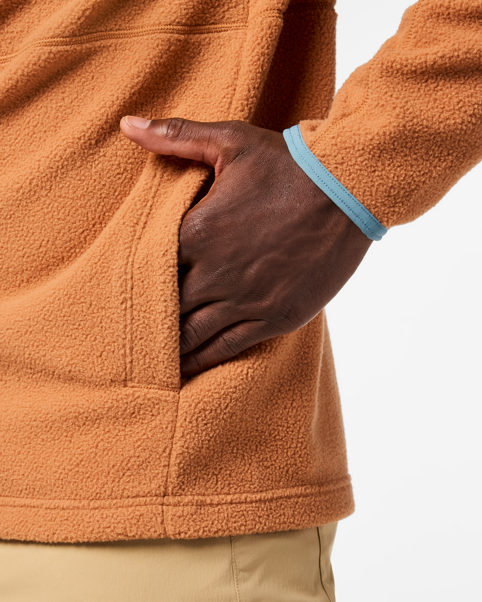 Abrazo Fleece Half-Zip Jacket - Men's - Everglade/Whiskey - US 7480
