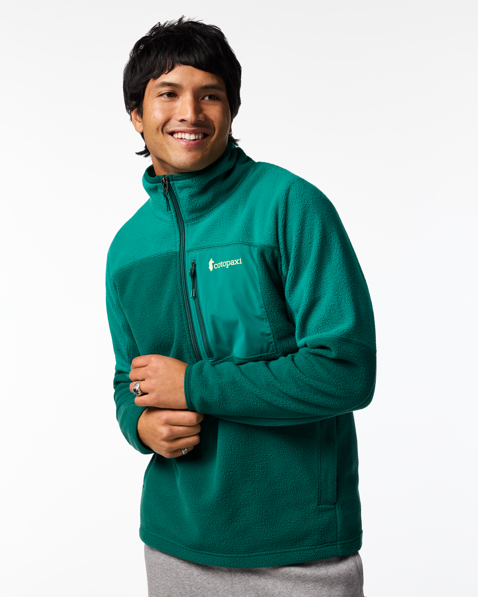Abrazo Fleece Half-Zip Jacket - Men's - Malachite/Kale - US 5790