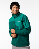 Abrazo Fleece Half-Zip Jacket - Men's - Malachite/Kale - US 5790