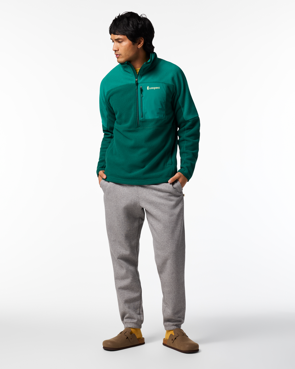 Abrazo Fleece Half-Zip Jacket - Men's - Malachite/Kale - US 5790