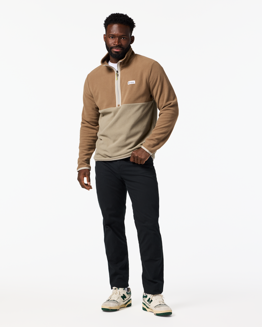 Amado Fleece Pullover - Men's - Dune/Stone - US 1340