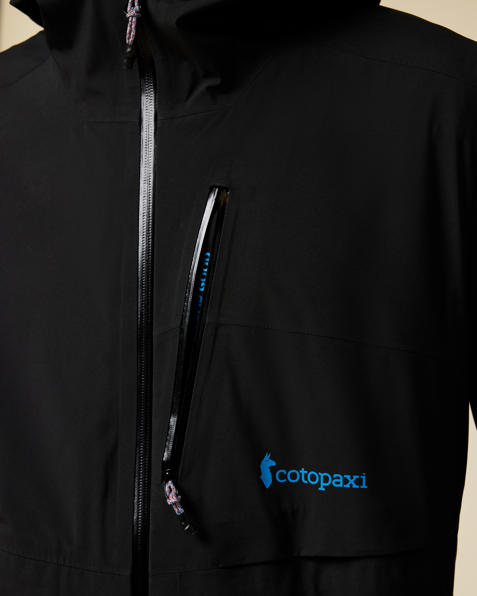 Impermeo 3L Hooded Shell Jacket - Men's - Cotopaxi Black - US 9923