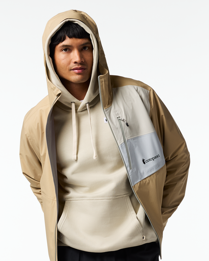 Impermeo 3L Hooded Shell Jacket - Men's - Khaki - US 8657