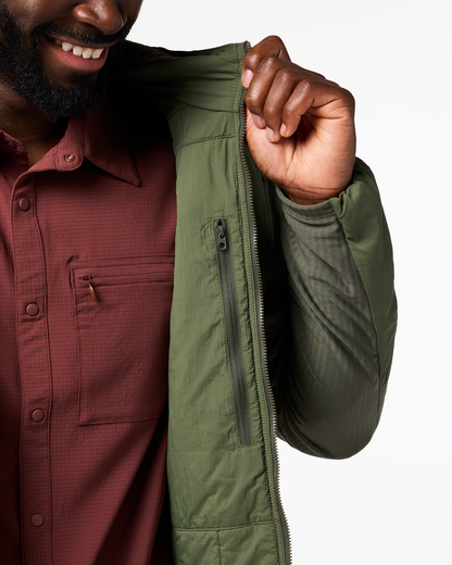 Pacaya 2.0 Insulated Hooded Jacket - Men's - Fatigue - US 2666