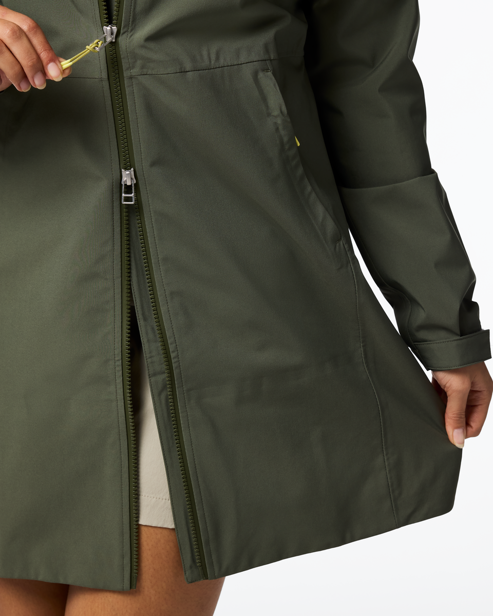 Cielo Rain Trench - Women's - Cotopaxi Fatigue - US 3330